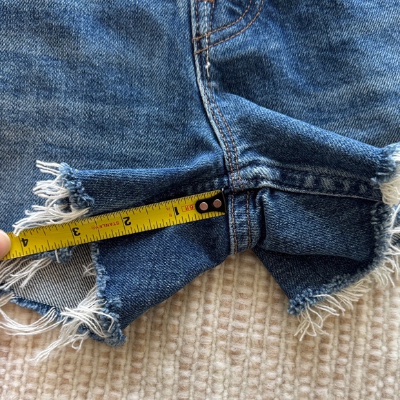 MOTHER Tomcat Kick Fray in Color: Playing with Scissors Size 25 - Picture 7 of 7